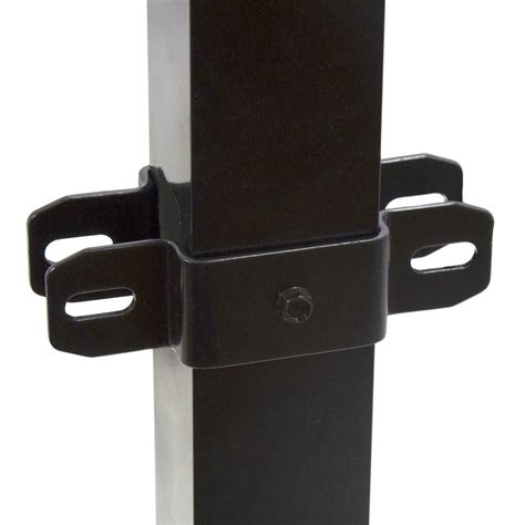 fence post metal brackets|fence post brackets b&q.